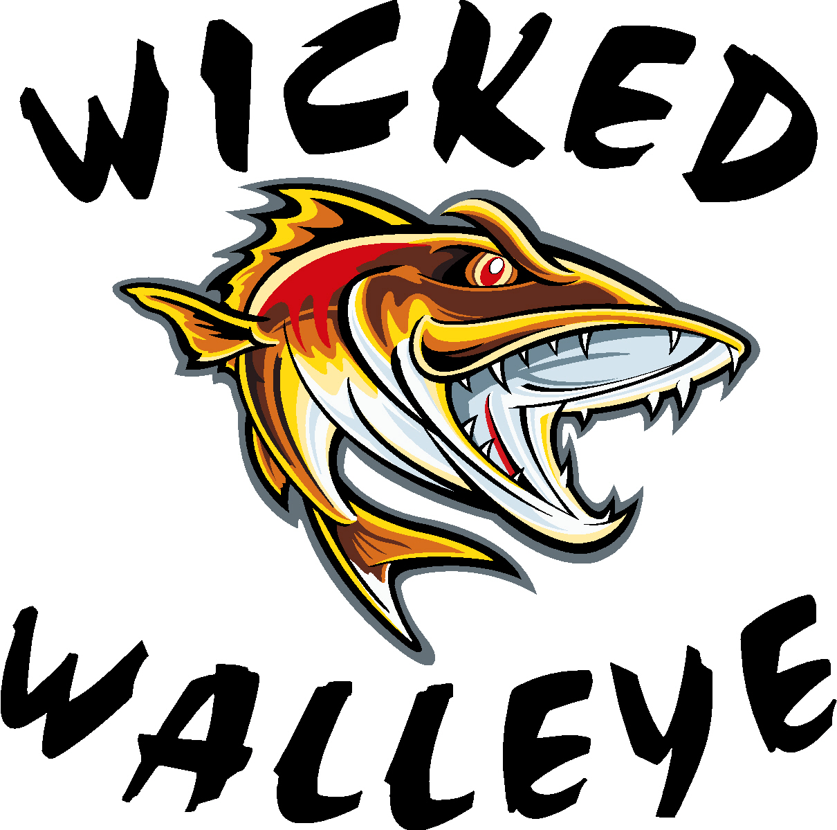 Wicked Walleye Decal Vinyl